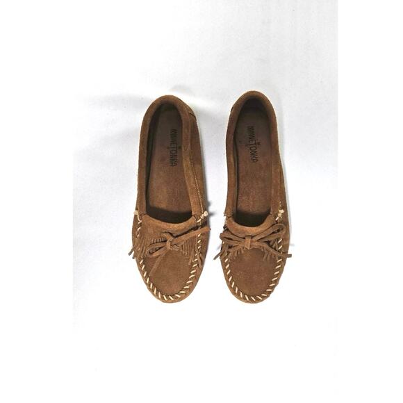 Women’s Minnetonka Suede Kitty Hardsole - Picture 2 of 8